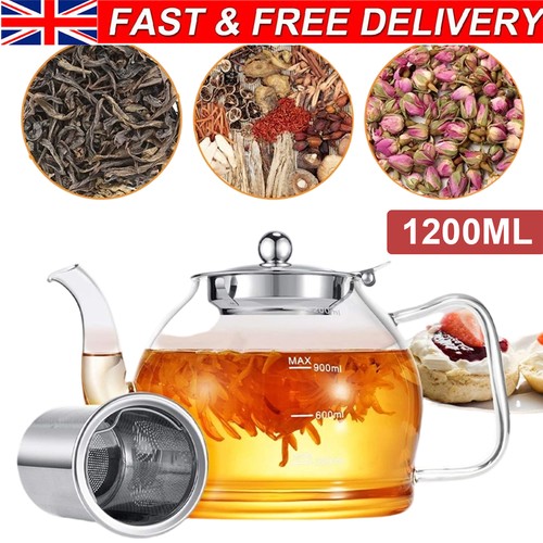 Heat resistance glass teapot - glass,