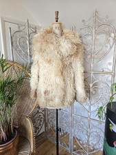 Vintage Mongolian curly lamb