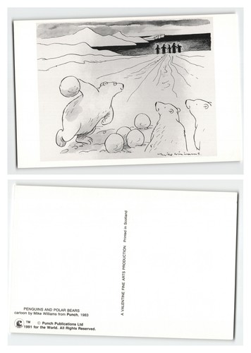 Postcard mike williams punch - williams,