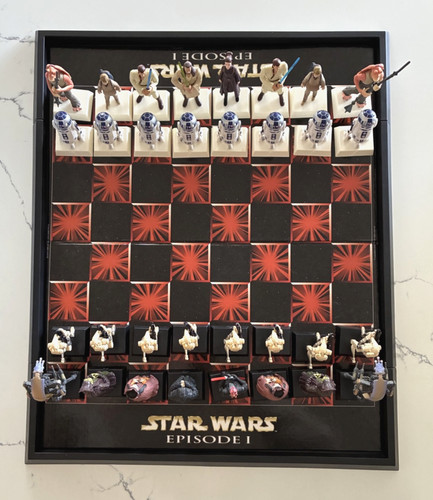 Star wars episode chess set - chess,