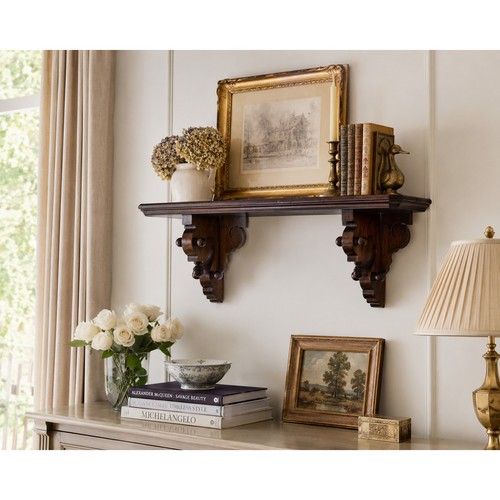 Vintage solid wood plate - vintage,