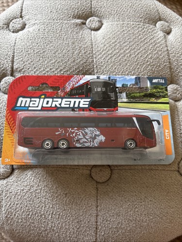 Majorette city bus - bus, man