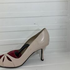 Russell & Bromley  Leather Court Open Toe Shoes Size UK5.5 EU38.5 Made in Italy