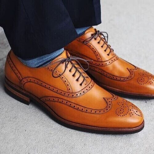 Bespoke handmade men tan - bespoke,