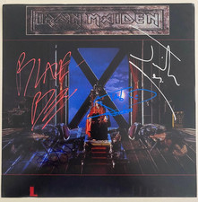 Iron maiden hand signed - iron,