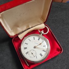Antique solid silver - antique, gents