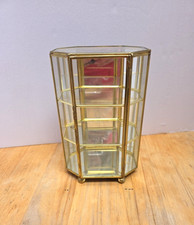Vtg three tiered brass and - brass,