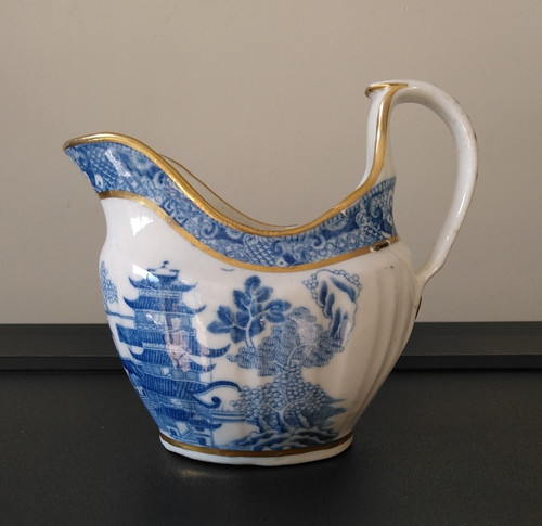 Antique new hall porcelain - hall, [?]