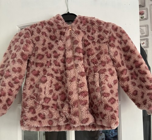 Pink leopard print fluffy - tu,