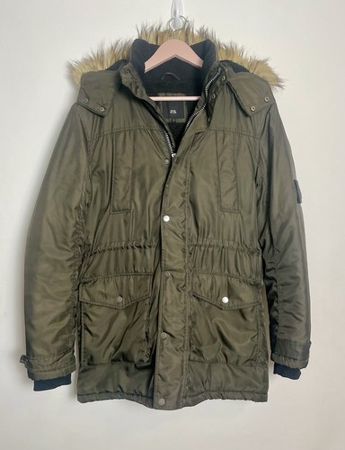 River island parka size small - river,