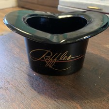 vintage Ceramic novelty Raffles Top Hat ashtray
