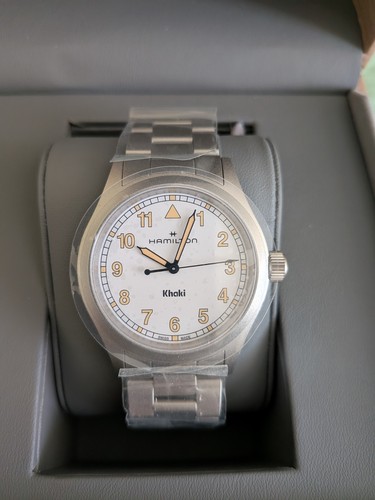 Hamilton khaki field - hamilton, quartz