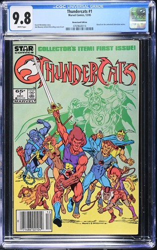 Thundercats newsstand cgc - #1,
