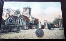 Malmesbury, St John Church, Chalton, nr  Tetbury & Crudwell, Wilkinson PC 1926