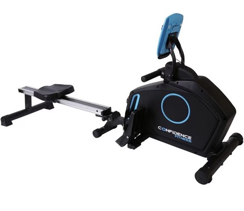Rowing machine blue black - machine, blue/black