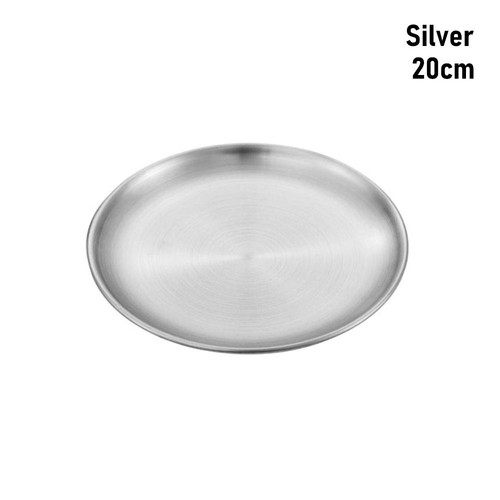 1pcs shallow stainless - 1pcs,