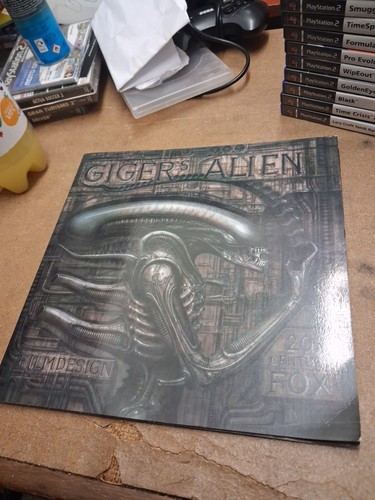 Giger alien rare book - giger's, by