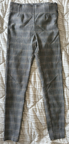 Zara grey plaid dress - grey,
