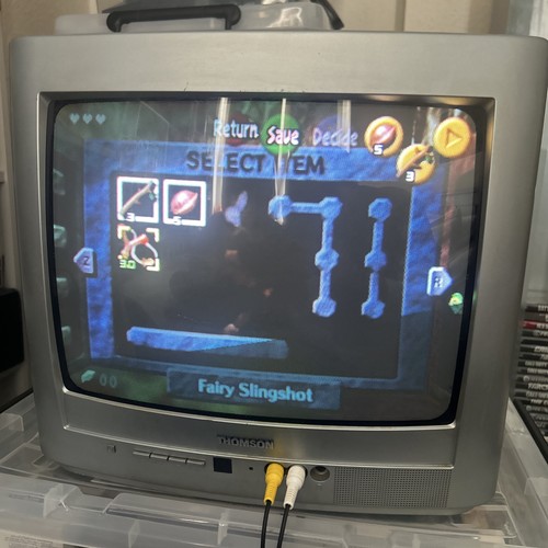Thomson coloured crt retro - coloured,