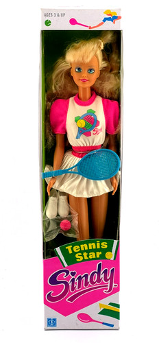 Hasbro sindy tennis - tennis, star