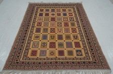 5x7 ft Beige Kilim Afghan Hand