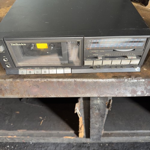 Technics hifi system cassette - technics,