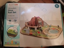Aldi Little Town Wooden Dino