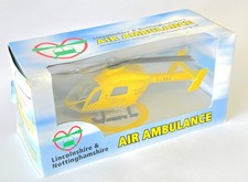 MD-902 Explorer Lincs & Notts Air Ambulance Metal Helicopter Model Scale 1:60
