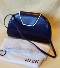 JACQUES VERT - SHOULDER/CLUTCH HANDBAG - DARK PURPLE - SUPERB CONDITION