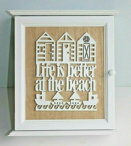 Wooden key box cabinet with - wooden,