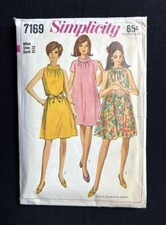 Simplicity 7169 Misses Dress