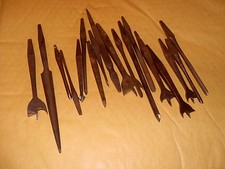 Vintage Brace Bits (Sorby / Marples  Etc) - 18 Bits Various Makes / Sizes