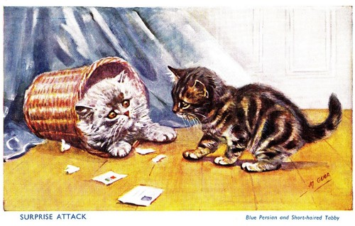 Cd68 vintage postcard surprise - cd68.vintage, postcard.surprise
