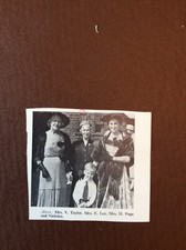 A2k Ephemera 1960s Leicester Society Picture Mrs V Taylor E Lee H Pope Nicholas