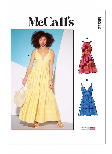 Mccall sewing pattern m8322 - sewing,