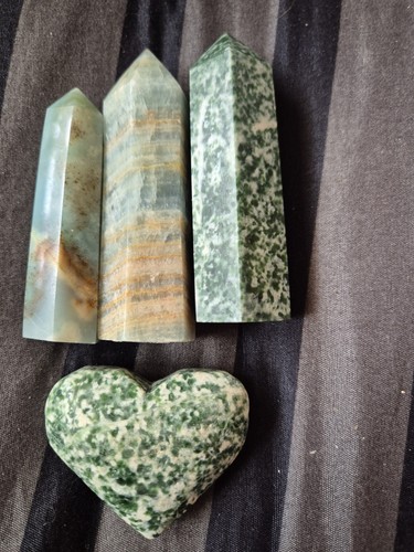 Crystal and gemstone - and, bundle