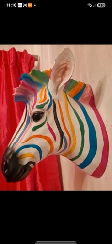 Zebra head wall art - head, *