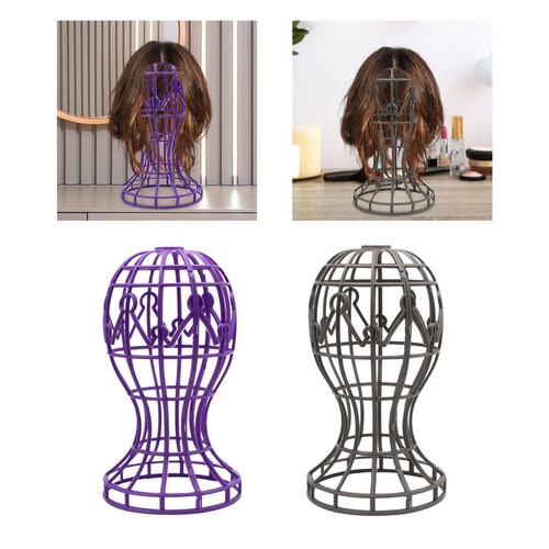 Wig head stand collapsible - wig,