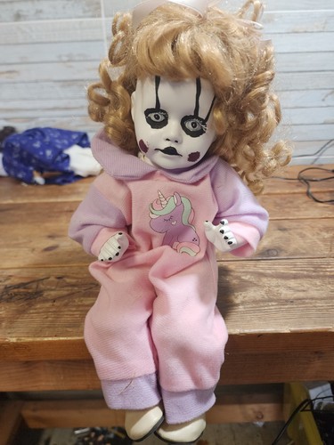 Halloween scary porcelain doll - halloween,