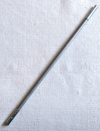 Tent pole section - pole, fibreglass