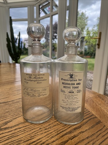 Apothecary bottles with - apothecary,