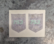 Reynolds 753 Fork Blades Decal