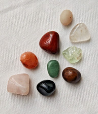 Lot Of Semi Precious Stones Gems 9 pieces/ 63 gr