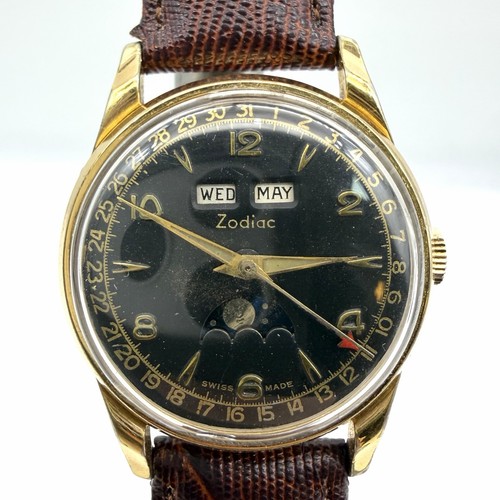 Zodiac vintage triple date - zodiac,