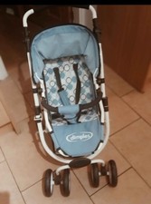 Dolls Pram Kids Dimples Blue