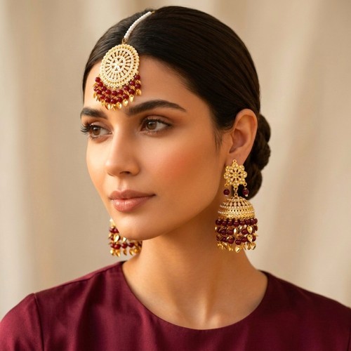 Indian bollywood style maroon - indian,