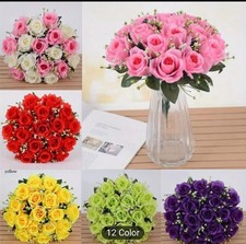 18 Heads Roses Artificial