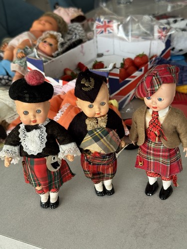 Vintage dolls scottish roddy - vintage,