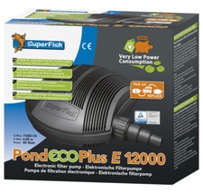 Superfish Pond Eco Plus E 12000 85W Power Consumption Pond Pump 11200LPH