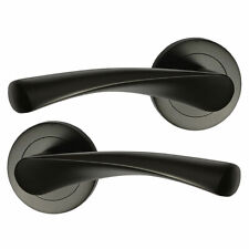 Door handles Black Matt set